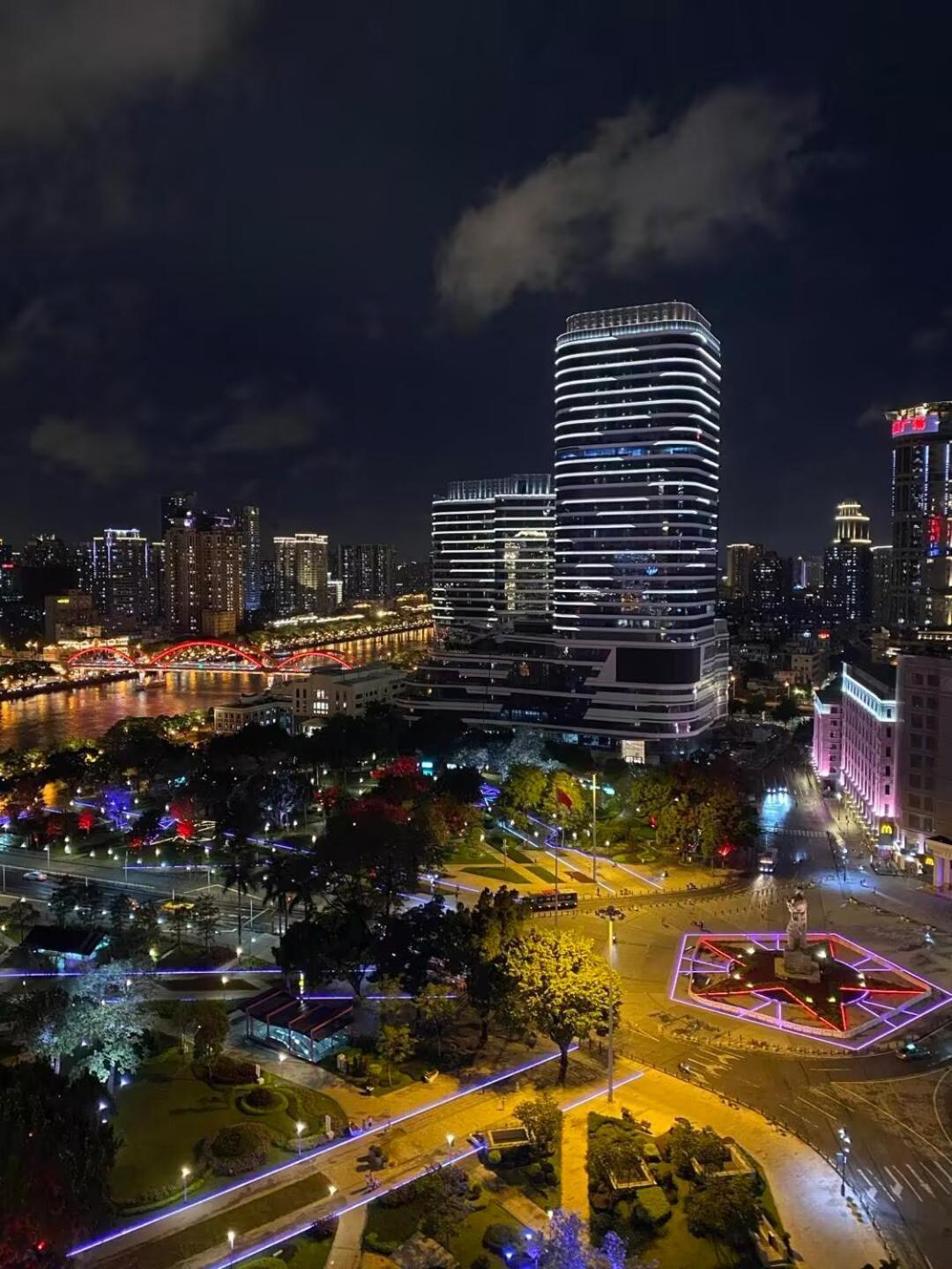Waifiden Guangzhou Haizhu Square Wanyi Apartment Eksteriør billede