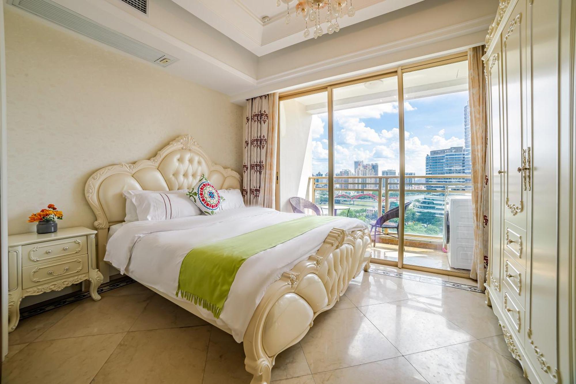 Waifiden Guangzhou Haizhu Square Wanyi Apartment Eksteriør billede