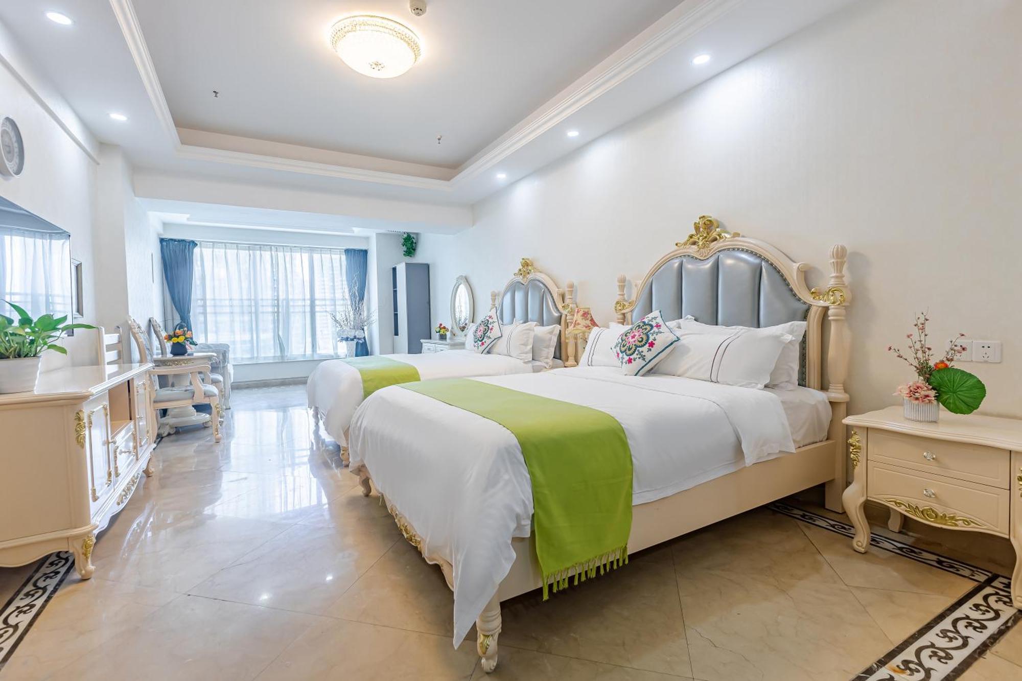 Waifiden Guangzhou Haizhu Square Wanyi Apartment Eksteriør billede