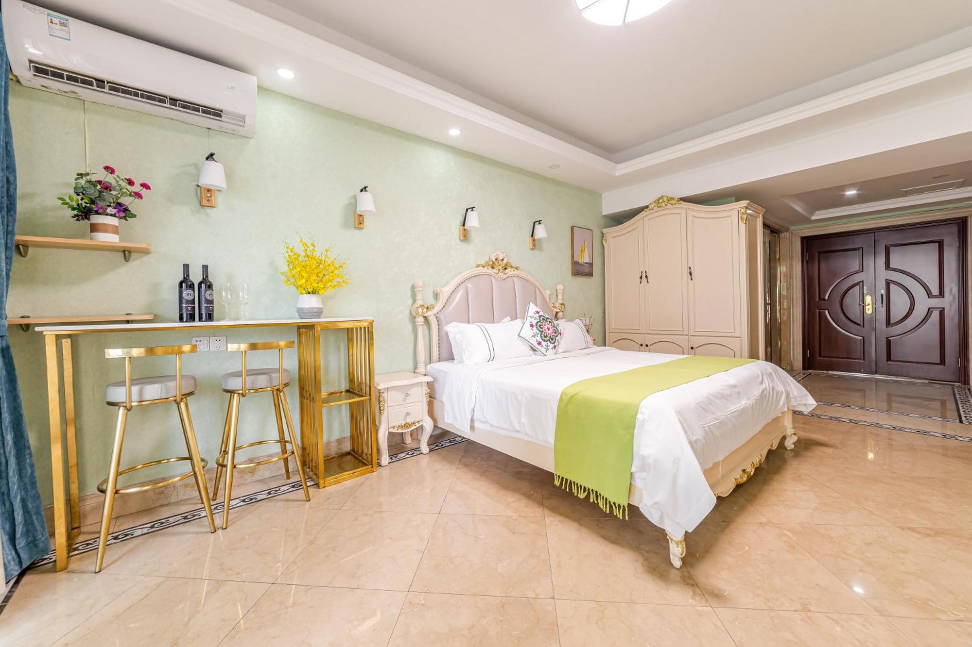 Waifiden Guangzhou Haizhu Square Wanyi Apartment Eksteriør billede
