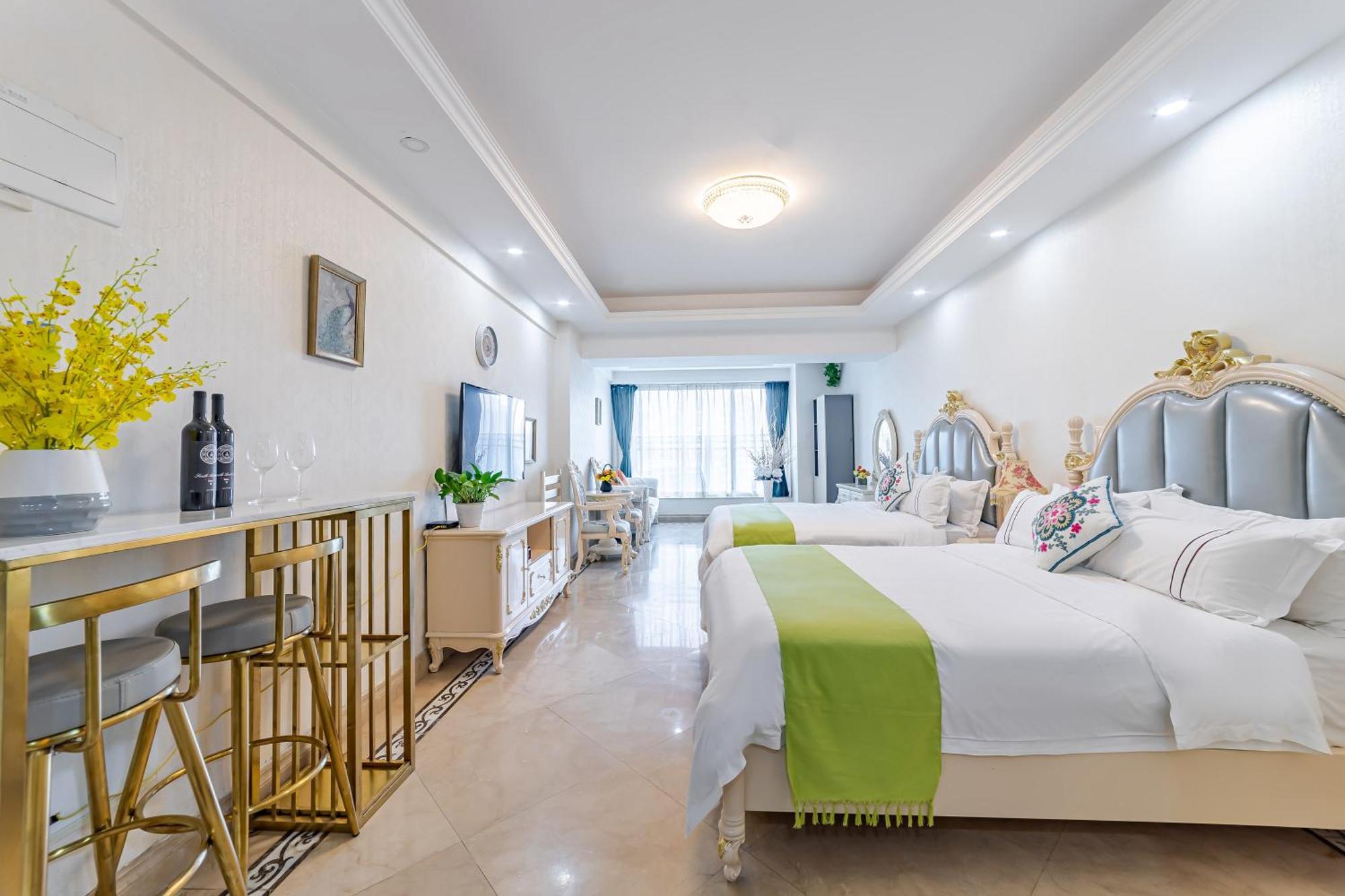 Waifiden Guangzhou Haizhu Square Wanyi Apartment Eksteriør billede