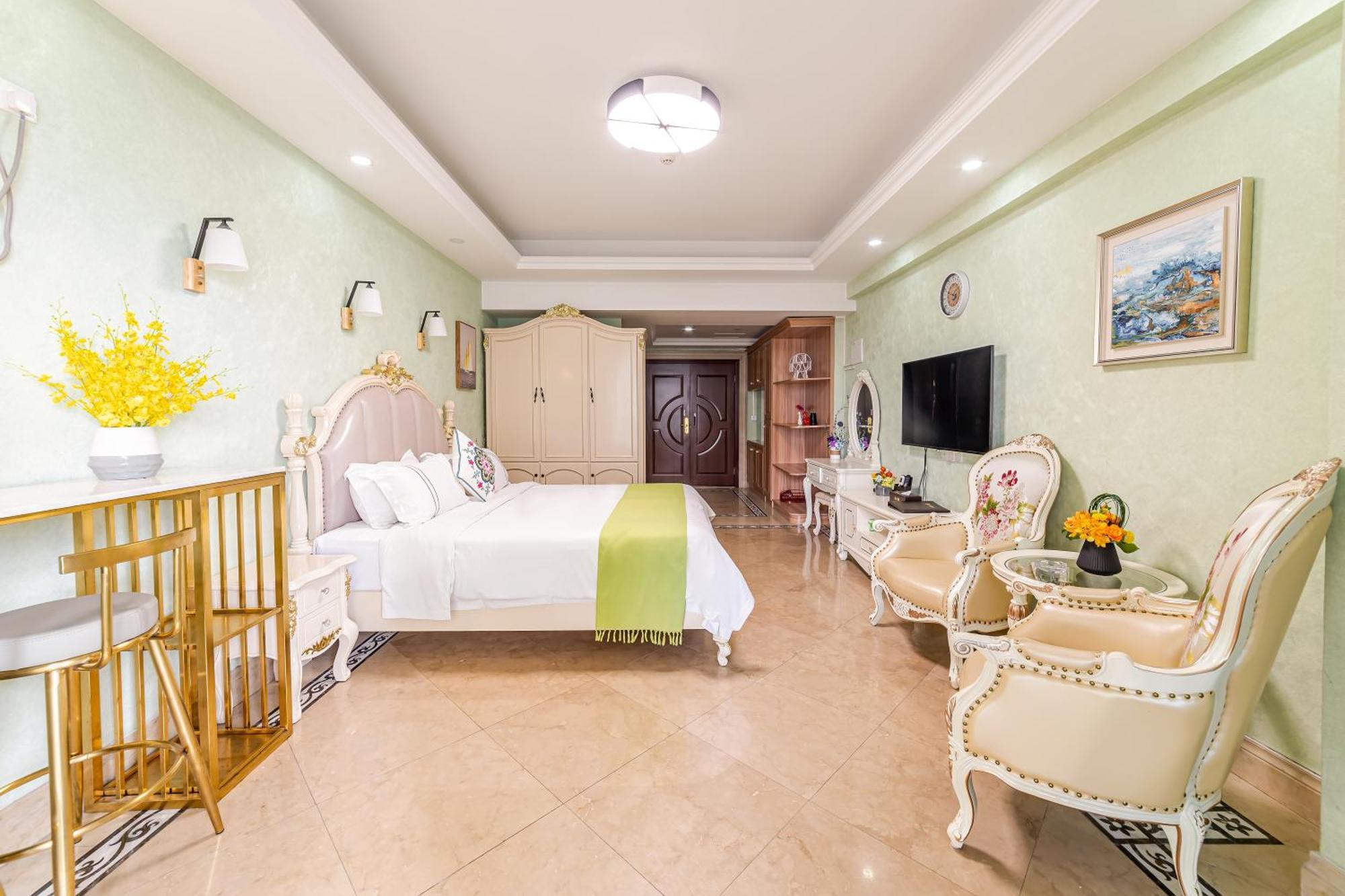 Waifiden Guangzhou Haizhu Square Wanyi Apartment Eksteriør billede