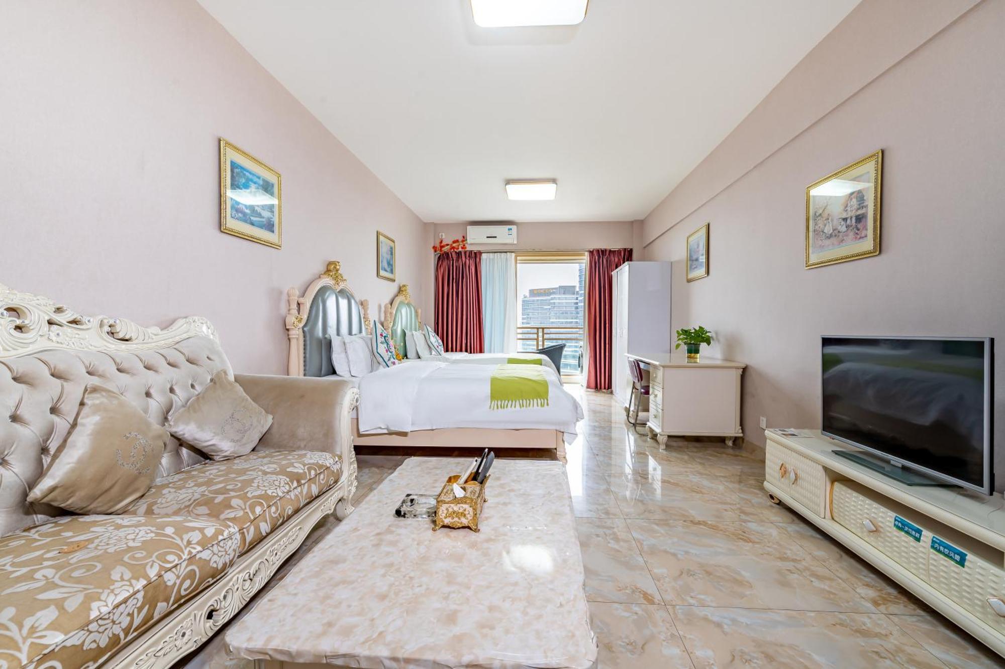 Waifiden Guangzhou Haizhu Square Wanyi Apartment Eksteriør billede