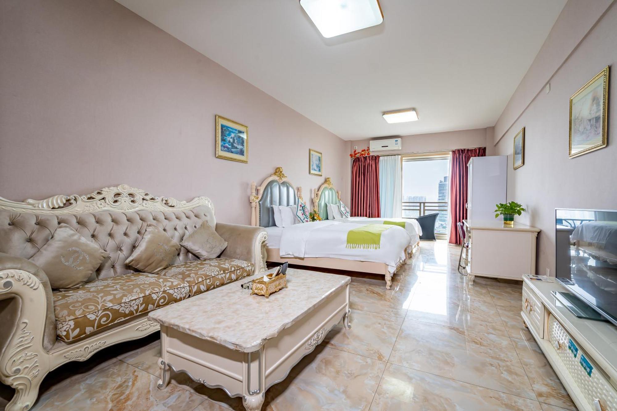 Waifiden Guangzhou Haizhu Square Wanyi Apartment Eksteriør billede