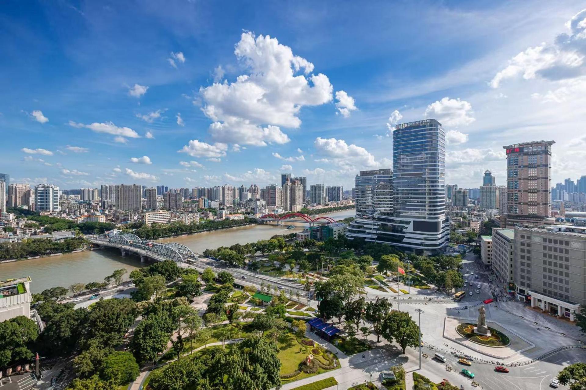 Waifiden Guangzhou Haizhu Square Wanyi Apartment Eksteriør billede
