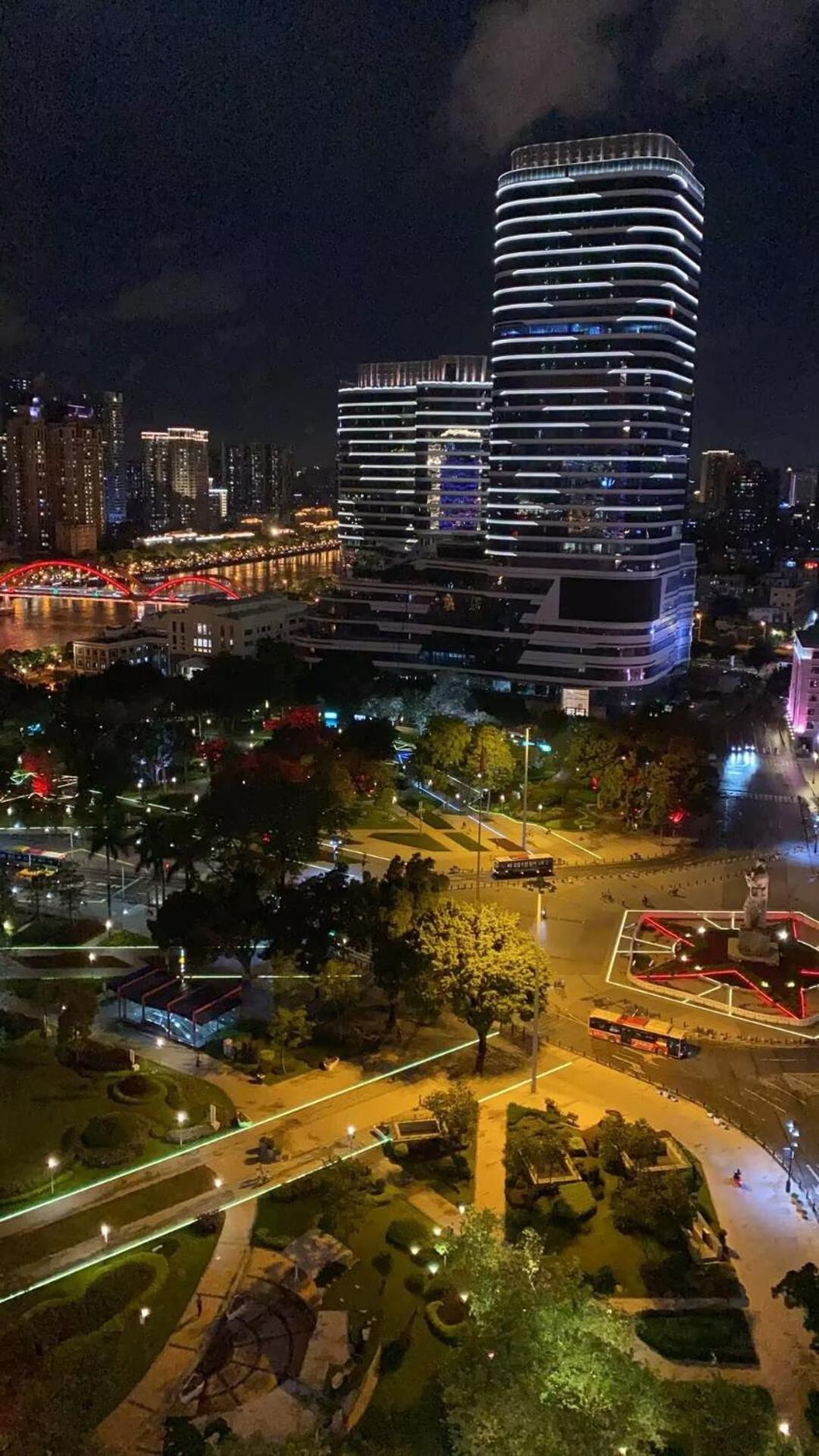 Waifiden Guangzhou Haizhu Square Wanyi Apartment Eksteriør billede