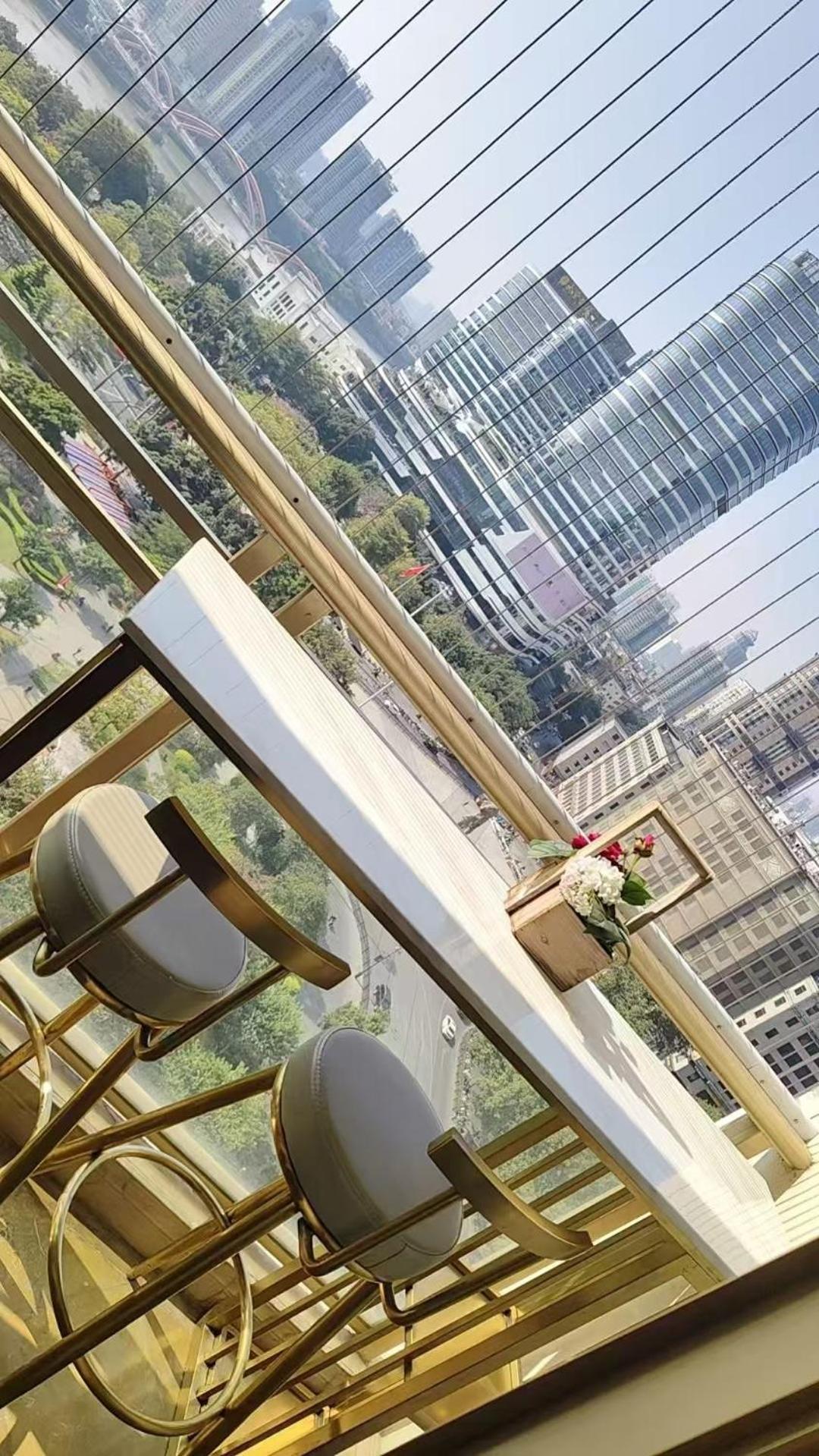 Waifiden Guangzhou Haizhu Square Wanyi Apartment Eksteriør billede