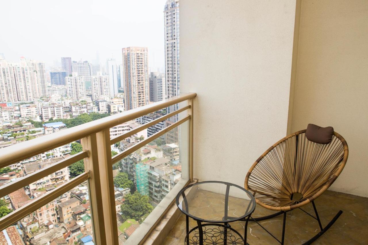 Waifiden Guangzhou Haizhu Square Wanyi Apartment Eksteriør billede